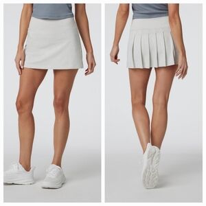 Vuori Halo Performance Skirt in Salt Heather Size Large